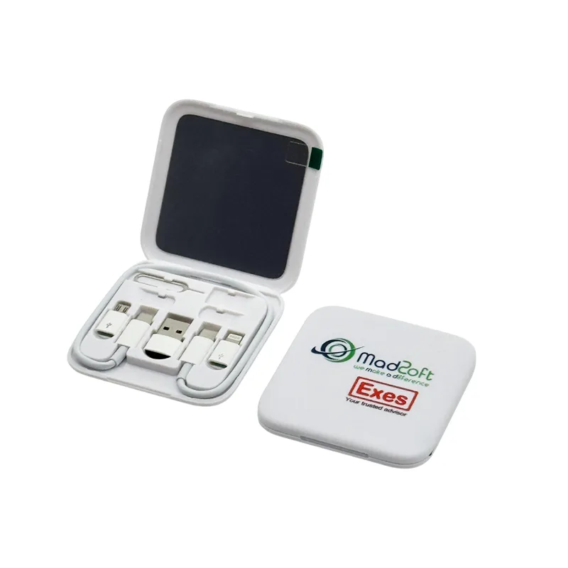 Branded 6-in-1 multi-cable employee gift Malaysia